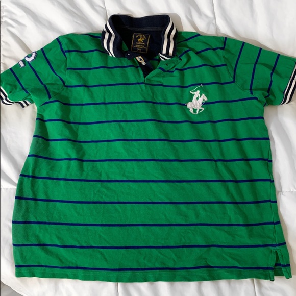 2XL polo Ralph Lauren striped tee #2 - Picture 1 of 5